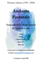 Andante Pastorale P.O.D cover